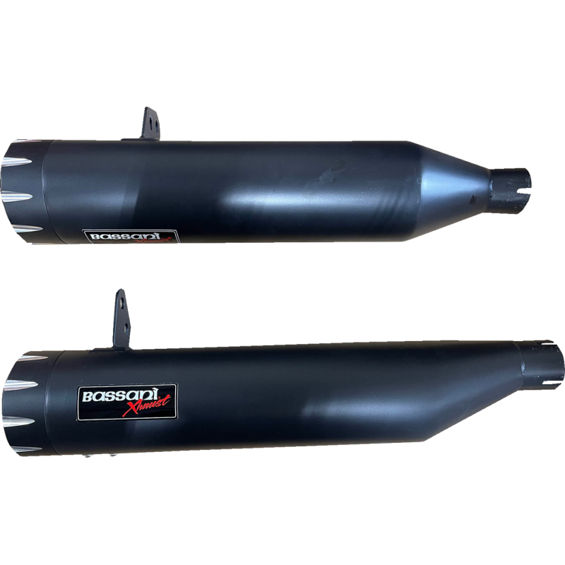 CHIEF 4" SLIP-ON MUFFLERS BLK - Image 2
