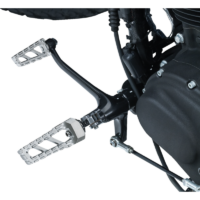 RIOT SHIFT & BRAKE PEG, SILVER PN 3602